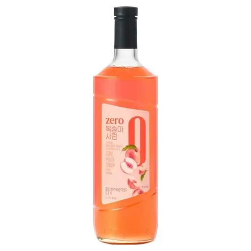 네이쳐티 zero 복숭아 시럽 제품 사진