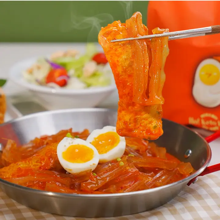 곤약칩 떡볶이 제품 사진