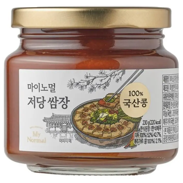 마이노멀 저당 쌈장 제품 사진