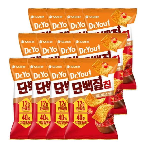 닥터유 단백질칩 칠리살사맛 제품 사진