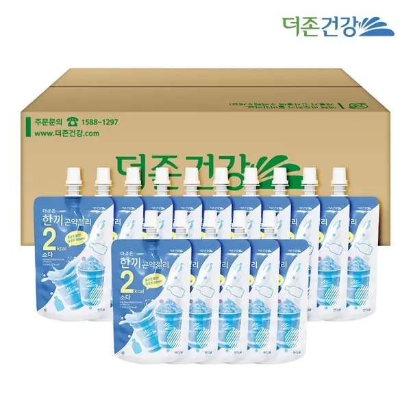 더조은 더 조은 한끼 곤약젤리 소다향 제품 사진