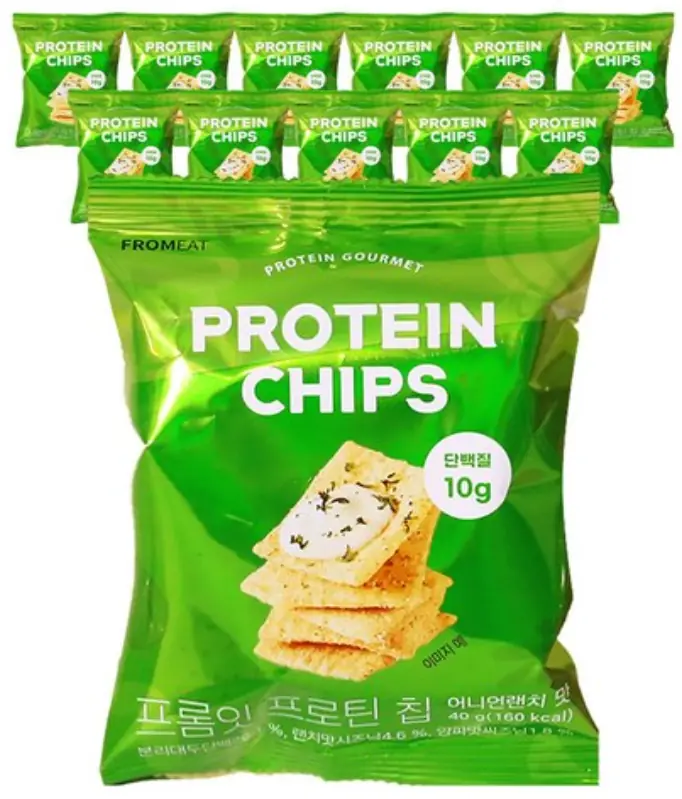 프롬잇 프로틴칩 어니언랜치 제품 사진