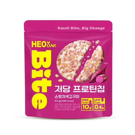 허닭 저당 프로틴칩 스윗자색고구마 제품 사진