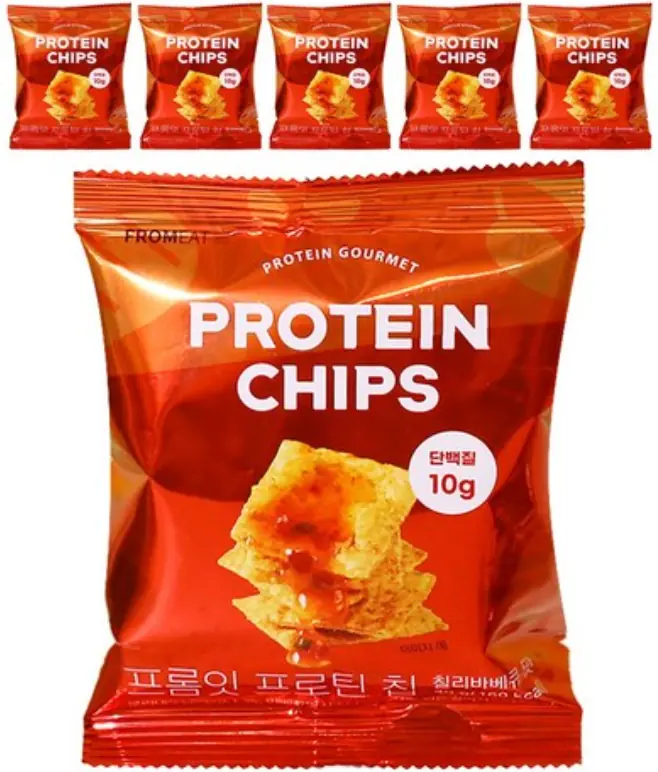 프롬잇 프로틴칩 칠리바베큐 제품 사진