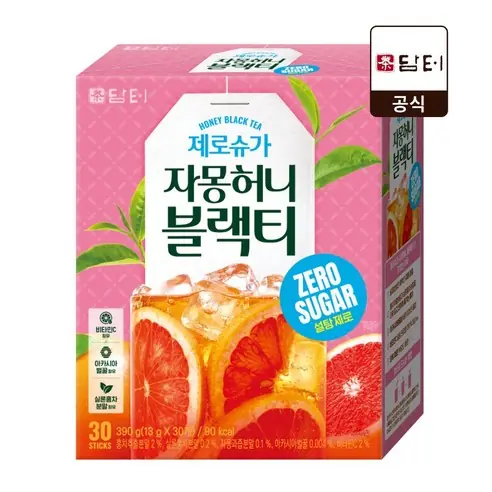 담터 자몽허니블랙티 제로슈가 제품 사진
