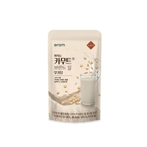 마시는 카무트(R) 브랜드 밀 무가당 제품 사진