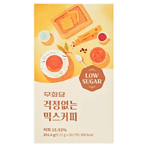 무화당 걱정없는 믹스커피 제품 사진