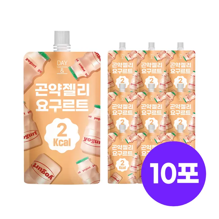 데이앤 곤약젤리 요구르트 제품 사진