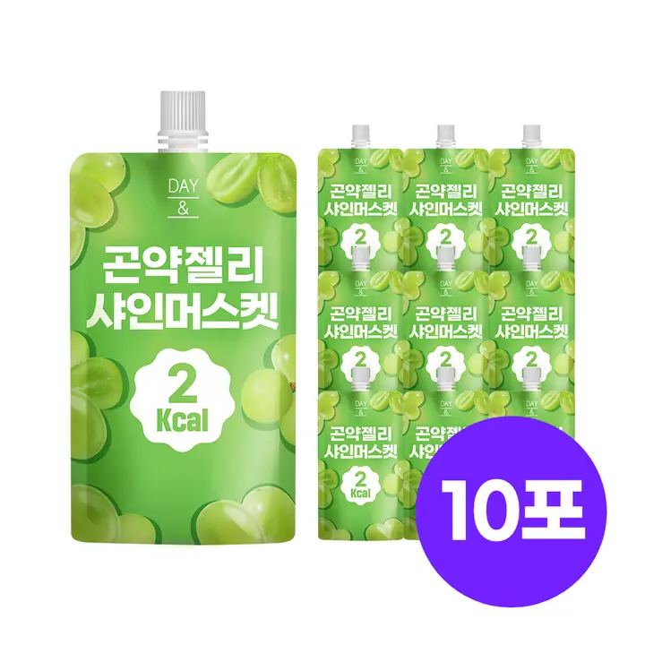 데이앤 곤약젤리 샤인머스켓 제품 사진