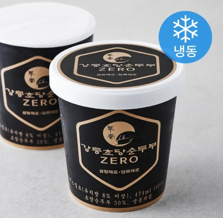 강릉초당순두부 ZERO 아이스밀크 제품 사진