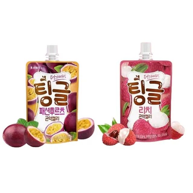 RAWEL 더 가벼워진 팅글 리치 곤약젤리 제품 사진