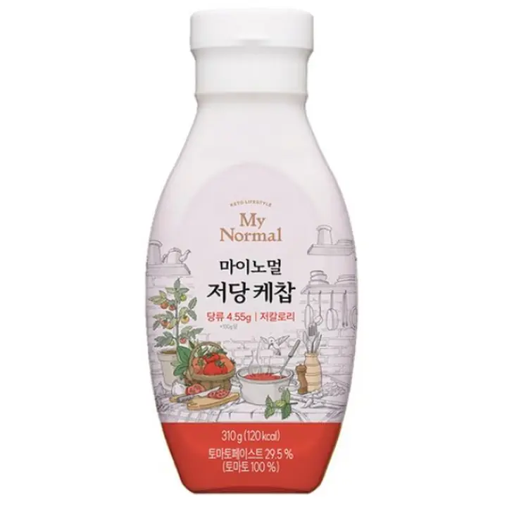 마이노멀 저당 케찹 제품 사진
