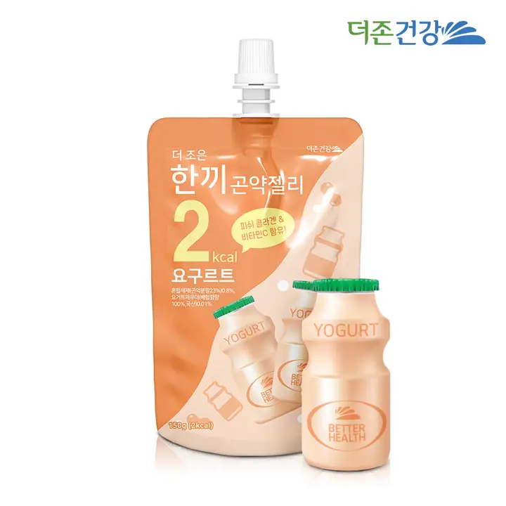 더조은 더 조은 한끼 곤약젤리 요구르트 제품 사진