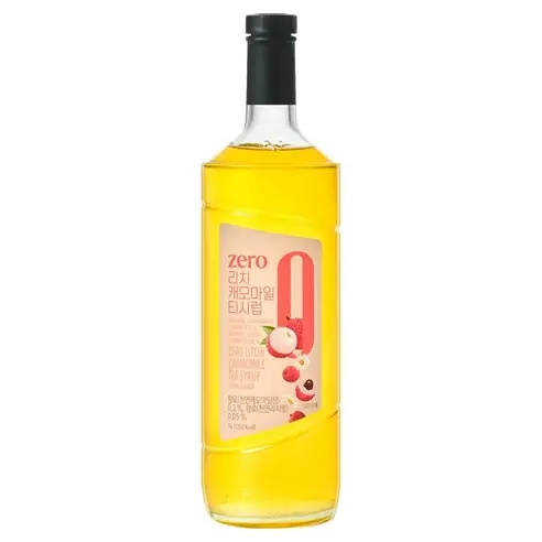 네이쳐티 ZERO 리치 캐모마일티 시럽 제품 사진