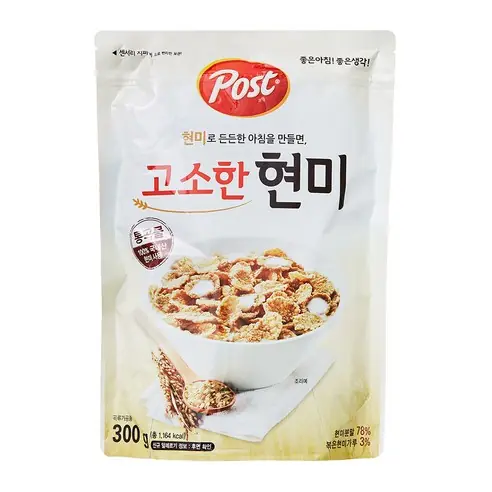 포스트 통곡물고소한현미 시리얼 제품 사진