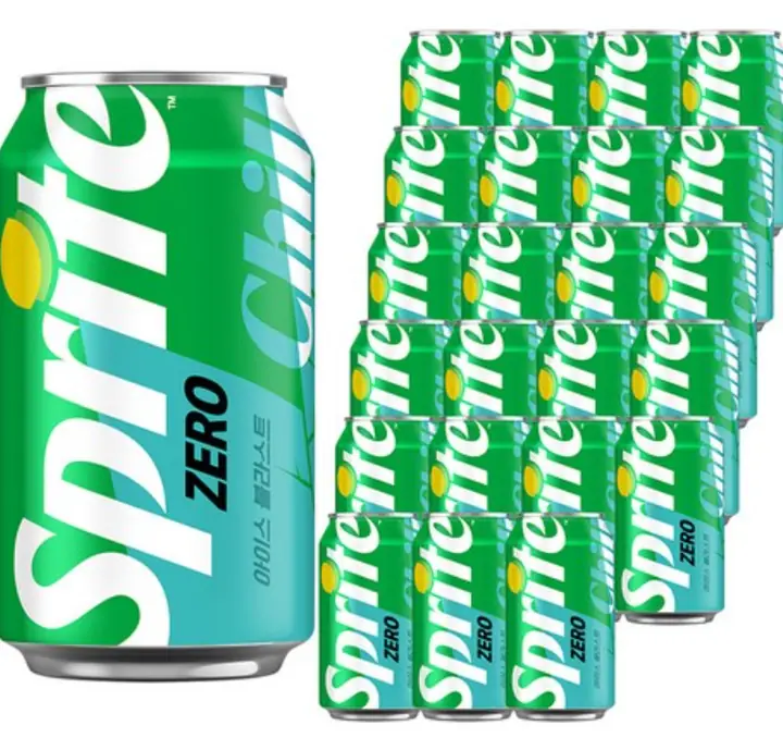 스프라이트 제로 Chill 사이다, 350ml 제품 사진