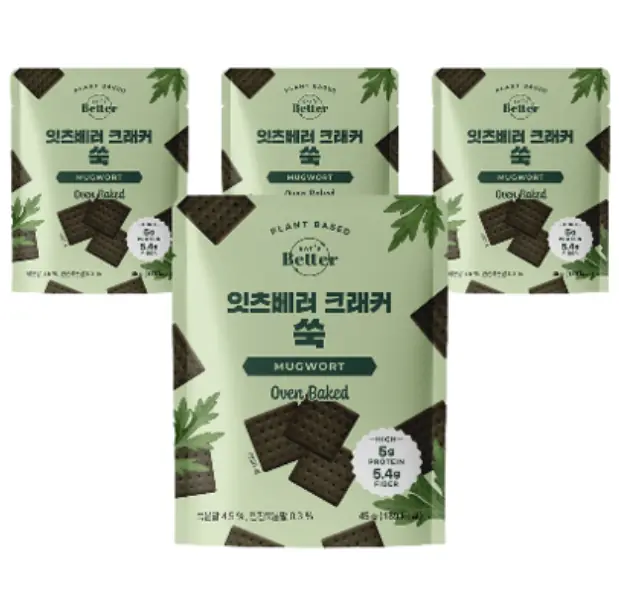잇츠베러 크래커 쑥 제품 사진