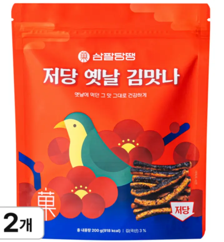 삼팔당땡 저당 옛날 김맛나 제품 사진