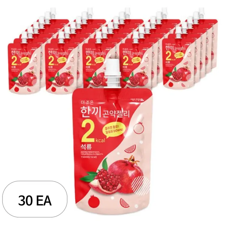 더존건강 더 조은 한끼 곤약젤리 석류 제품 사진