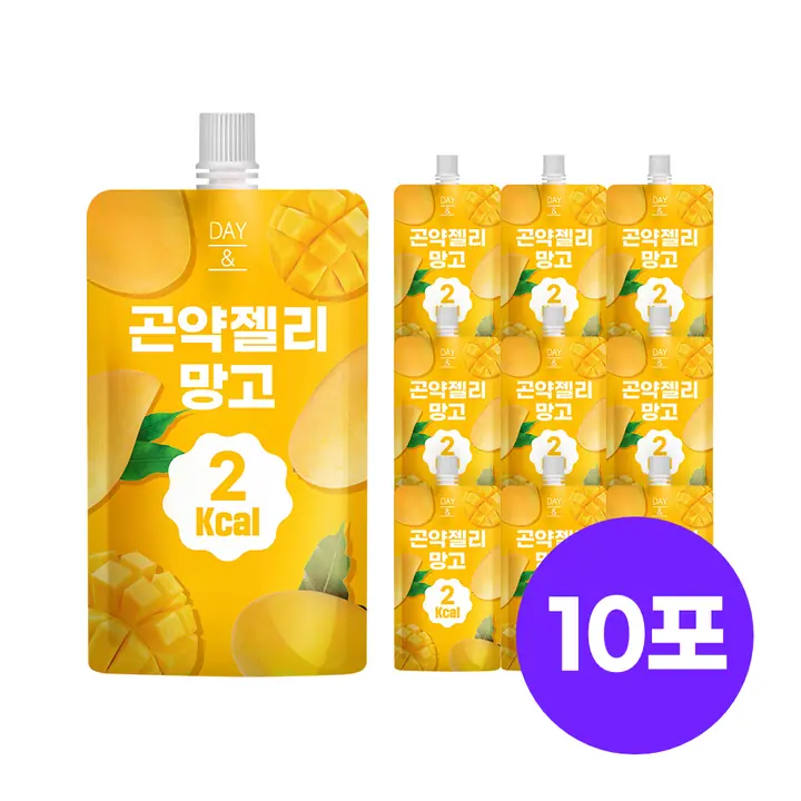 데이앤 곤약젤리 망고 제품 사진