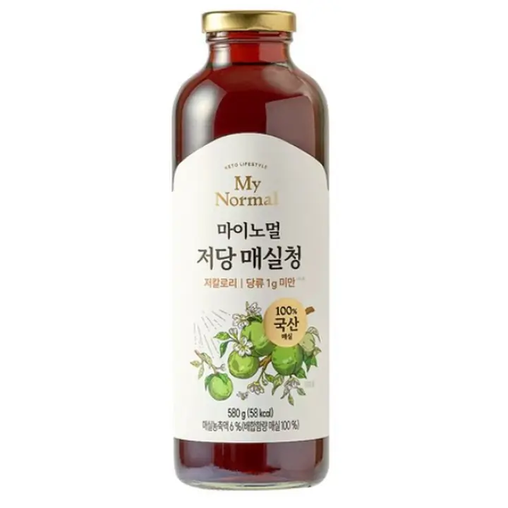 마이노멀 100% 국산 매실 저당 매실청 제품 사진