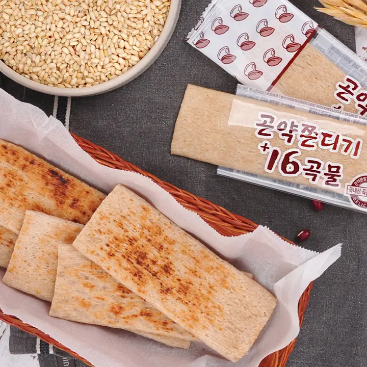 곤약쫀드기 커피 제품 사진