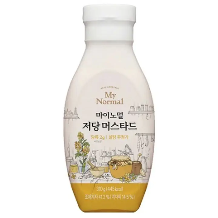 마이노멀 저당 머스타드 제품 사진