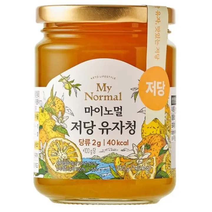 마이노멀 국내산 저당 유자청 제품 사진